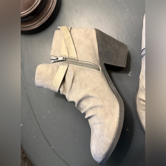 Blowfish Women's Gray Ankle Boots sz 8 - Picture 4 of 7